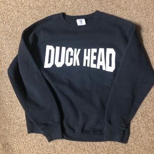 Vintage duck head crewneck L